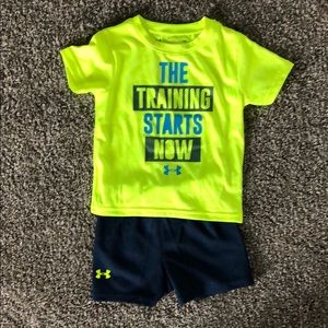 18 month boys Under Armour outfit